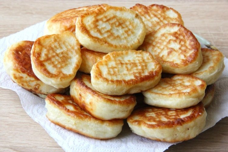 Kefir Pancakes with Potatoes