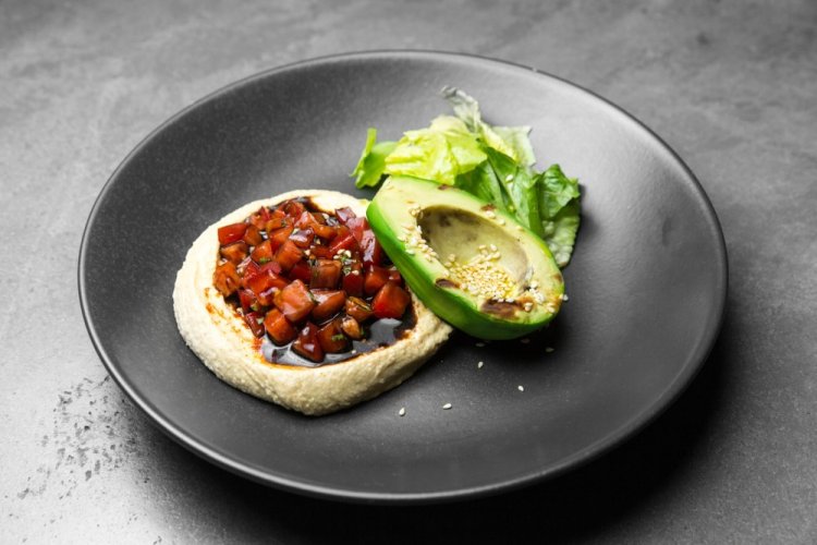 Aguacate con especias