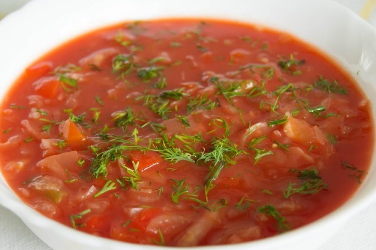 Tomato and Celery Soup for Weight Loss