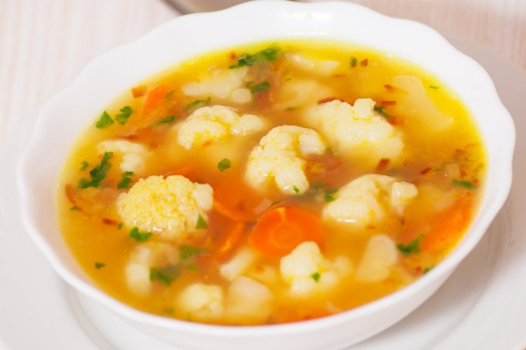 Diet Cauliflower Soup