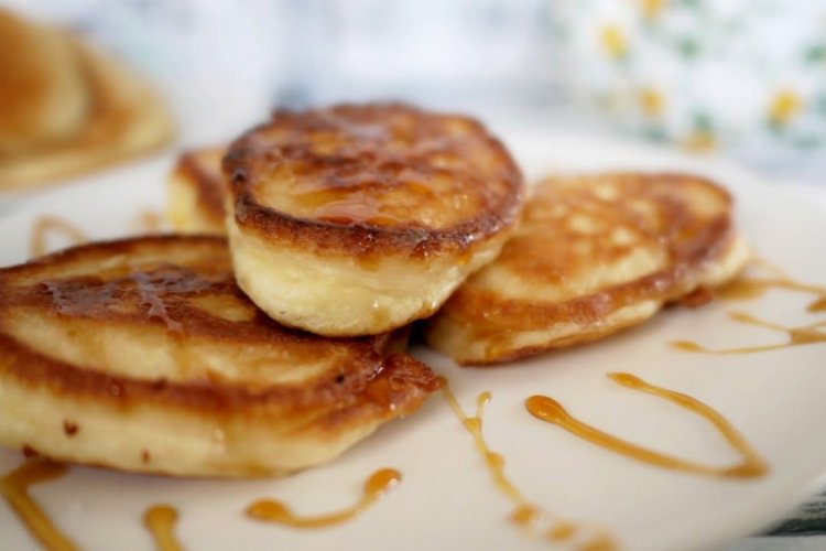 Tortitas con leche de coco