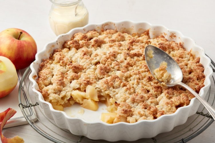 Apfel Crumble – klassisches Rezept