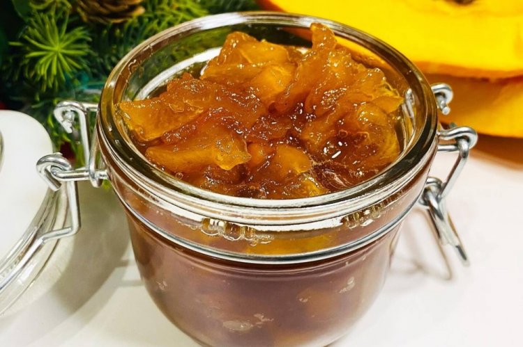 Pumpkin, Dried Apricot, and Prune Jam