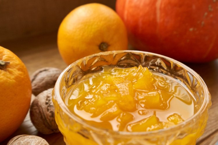Pumpkin, Orange, and Dried Apricot Jam