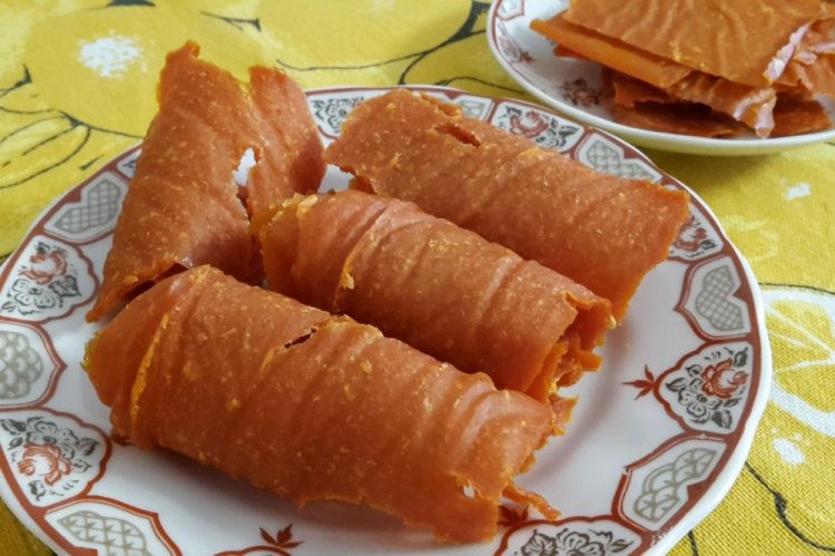 Kürbispastila mit Ingwer