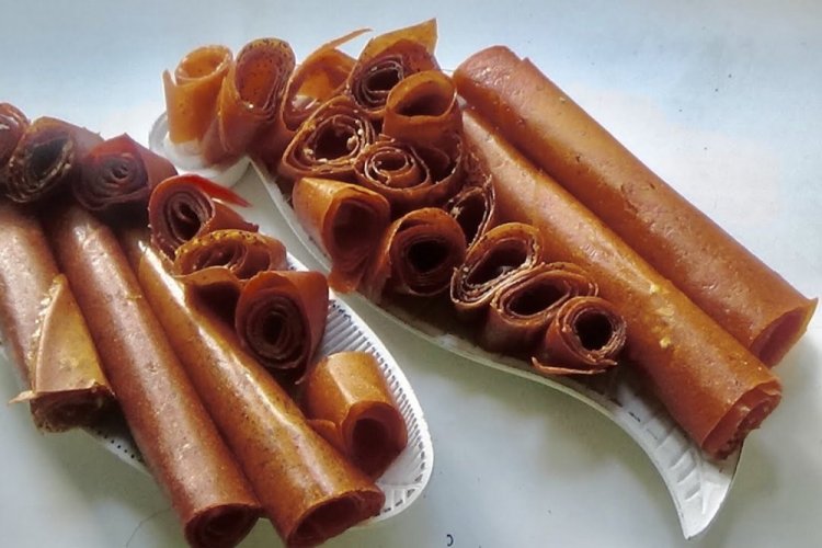 Kürbis-Bananen-Pastila