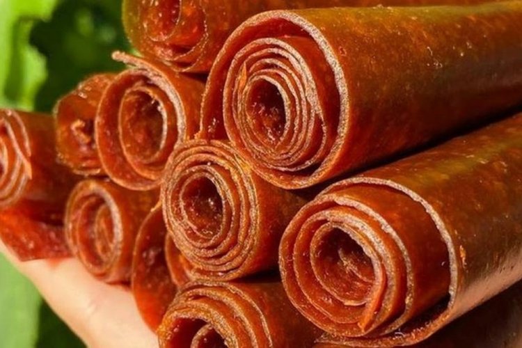 Kürbispastila mit Marmelade