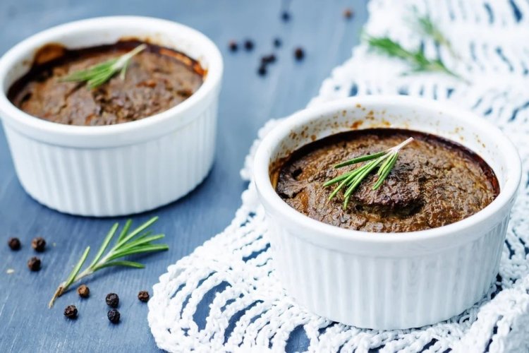 Hähnchenleberpudding