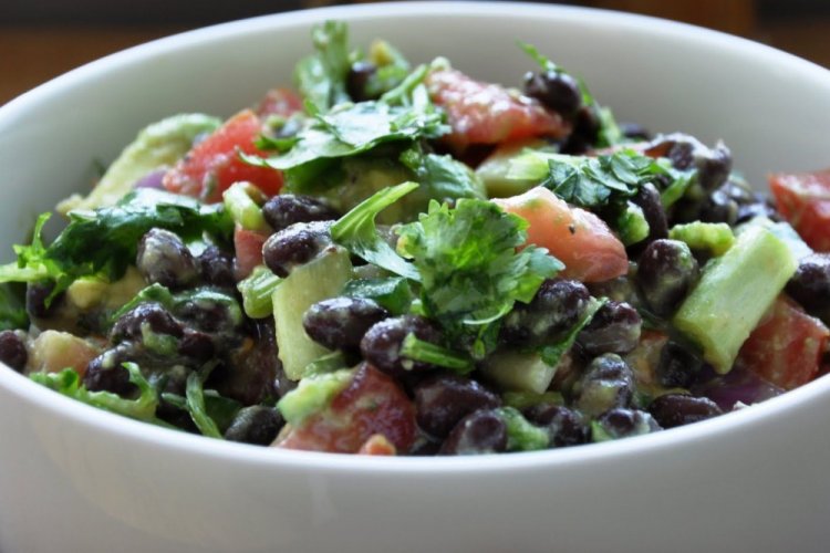 Avocado, Tuna, and Bean Salad