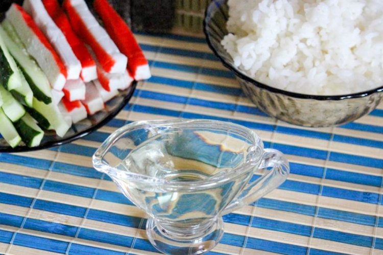 Rice Dressing with Regular Vinegar