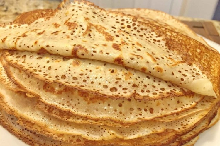 Lacy Kefir Pancakes