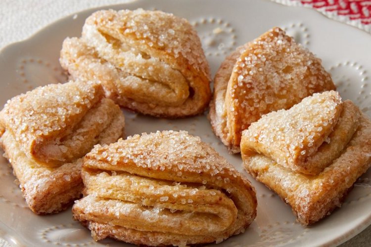Quarkkekse in Zucker