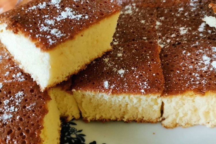 Kuchen mit Kondensmilch
