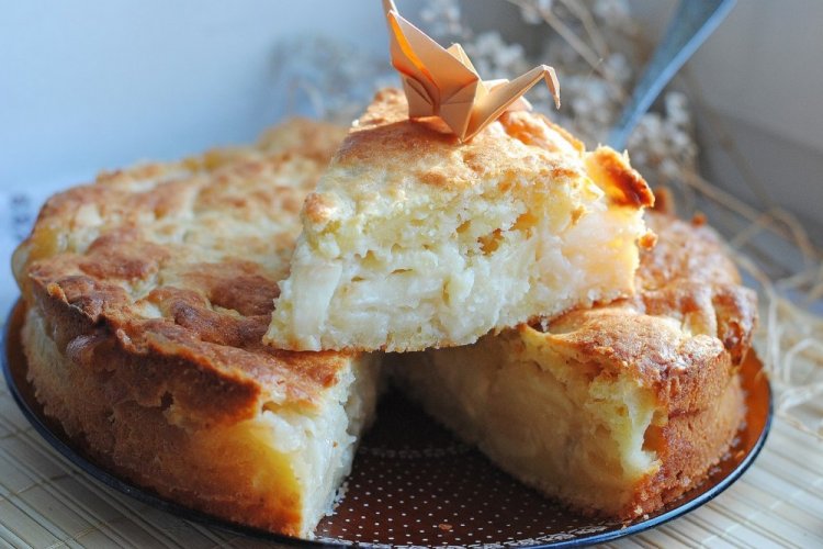 Healthy Cottage Cheese Charlotte in a Skillet