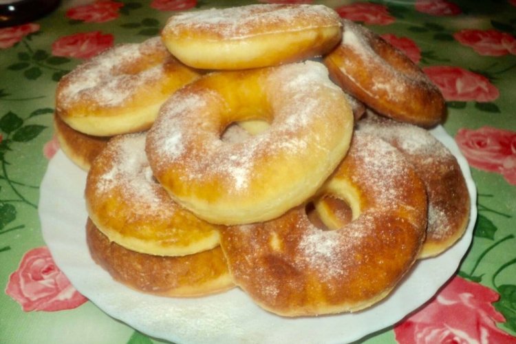 Krapfen mit Kefir und Quark