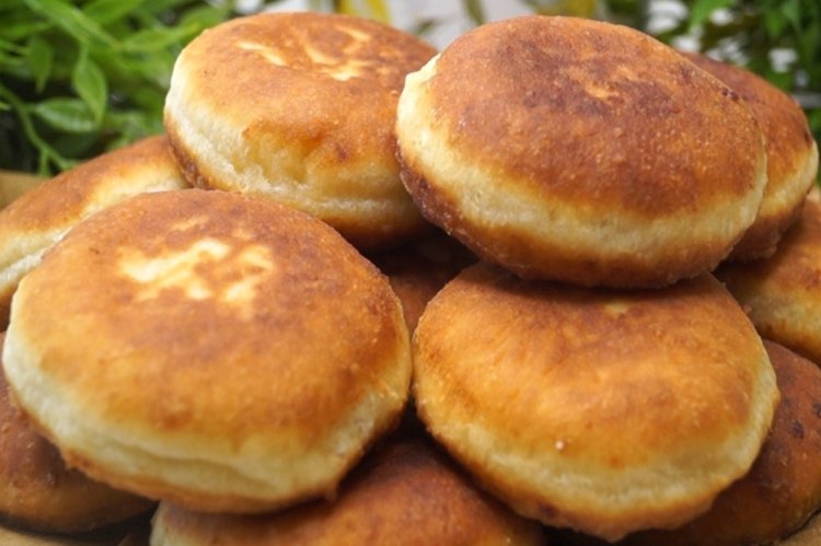 Krapfen mit Kefir und Hefe