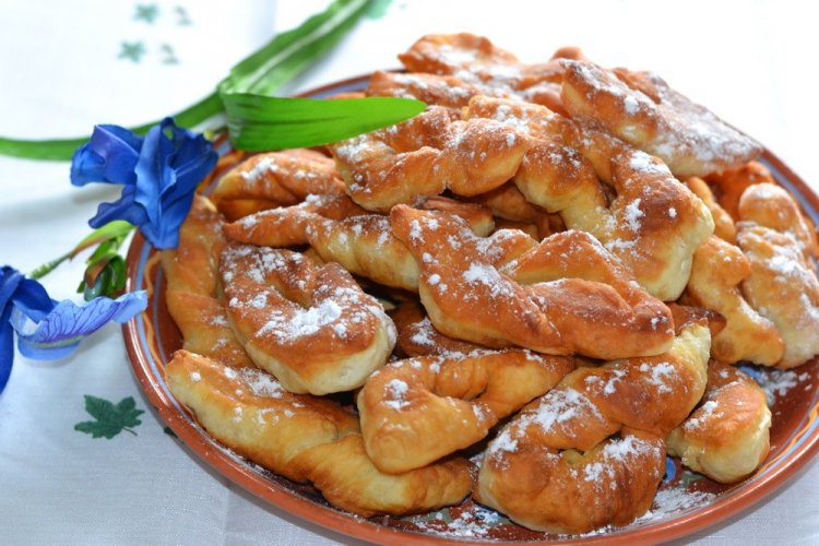 Wirbel-Krapfen mit Kefir