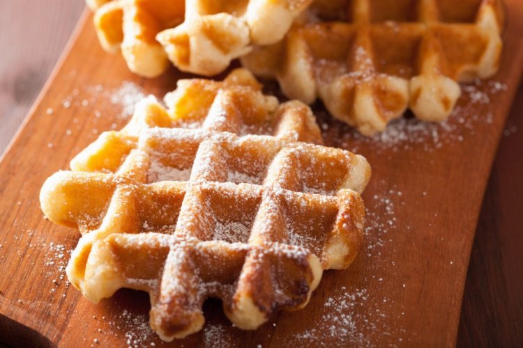 Hefebelgische Waffeln