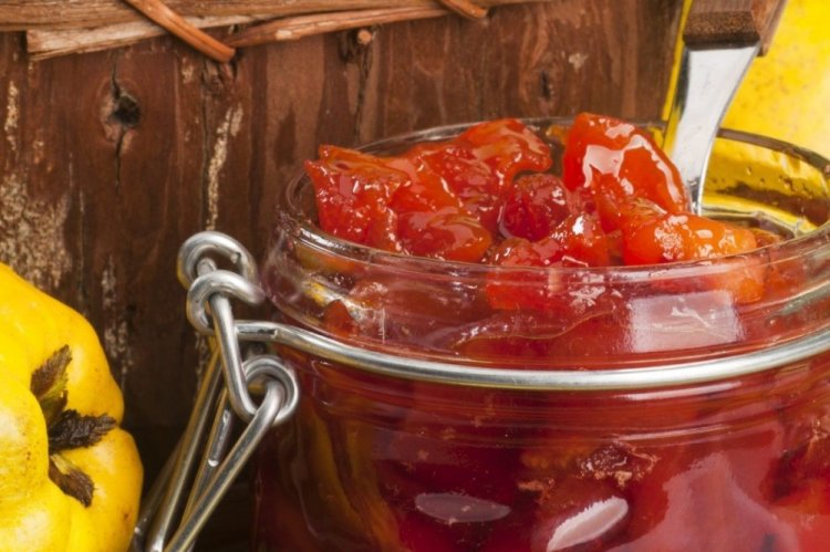 Quitten- und Traubenmarmelade