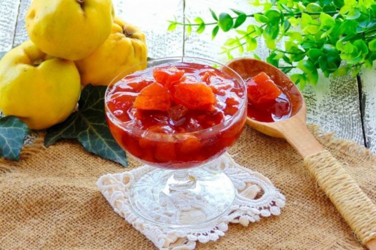 Quittenmarmelade mit Ingwer