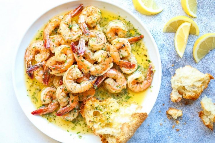 Fried Shrimp with Garlic and Butter