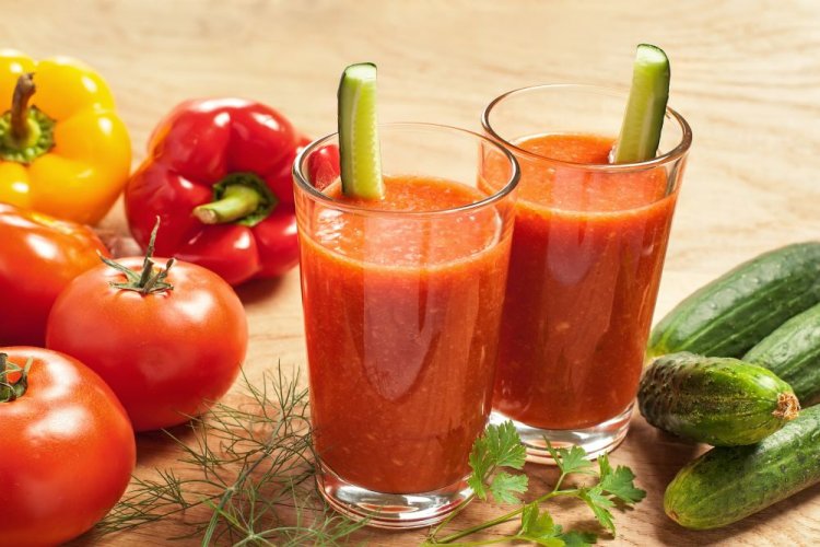 Batido detox de verduras