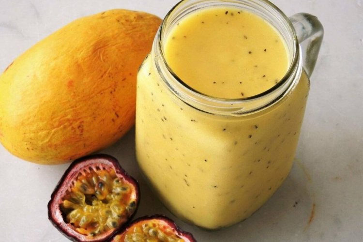 Mango and Passion Fruit Smoothie