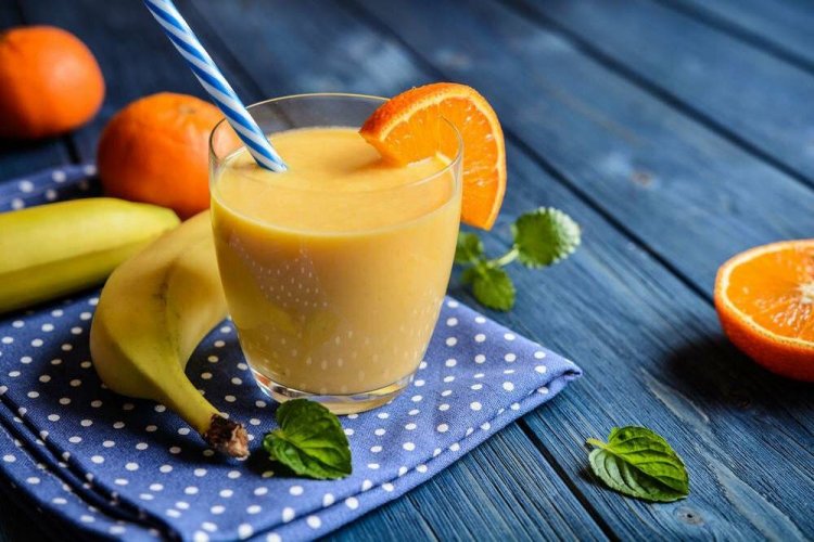 Orangen-Bananen-Smoothie