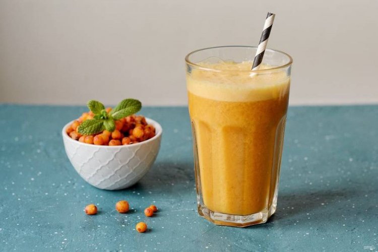 Sanddorn-Smoothie