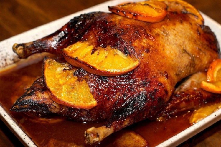 Adobo para pato con naranja y vino