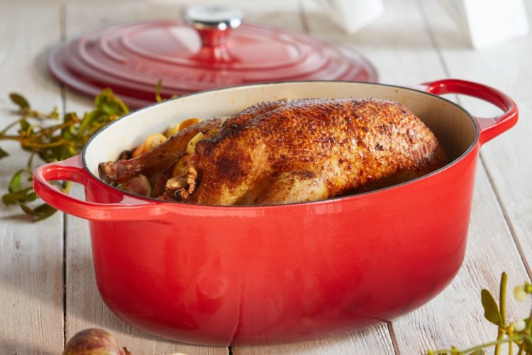 Adobo para pato en cazuela de barro