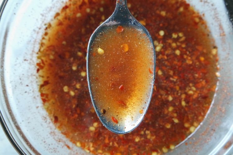 Adobo para pato en papel de aluminio