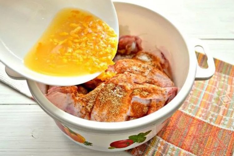 Adobo para muslos de pato