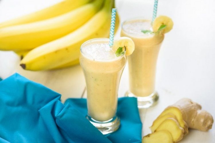 Ingwer-Bananen-Smoothie