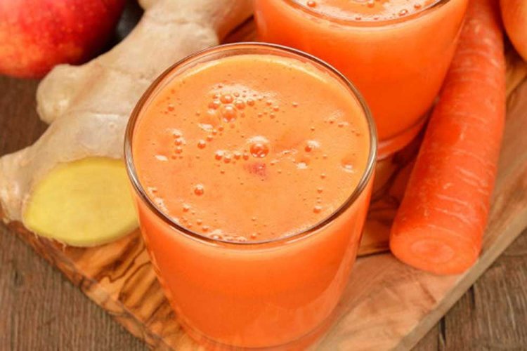 Karotten-Ingwer-Smoothie