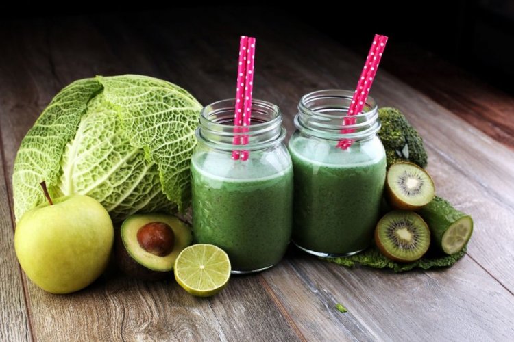 Grüner Smoothie „Auf die Gesundheit“