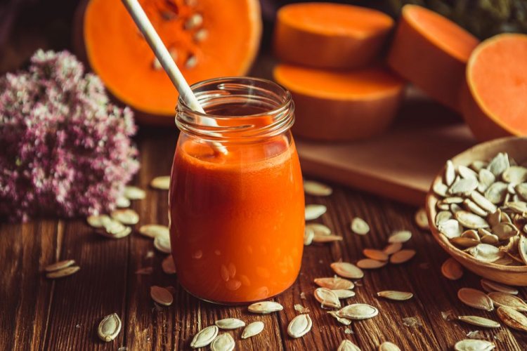 Batido de calabaza con vainilla