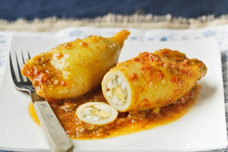 Special Stuffed Squid
