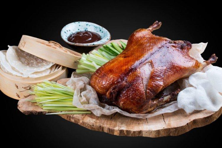 Peking-Ente mit Orangenschale
