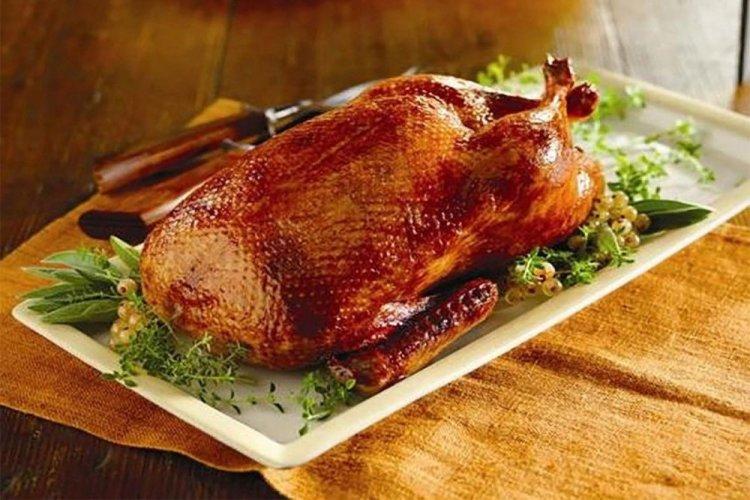 Peking-Ente im Bratschlauch