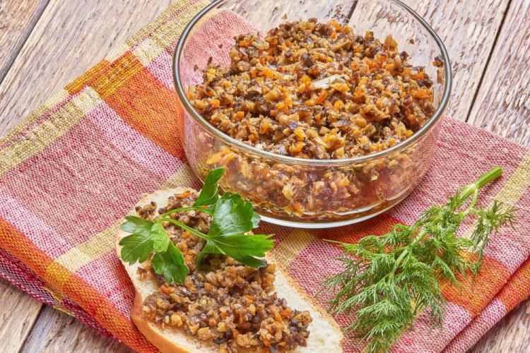 Porcini Mushroom Caviar