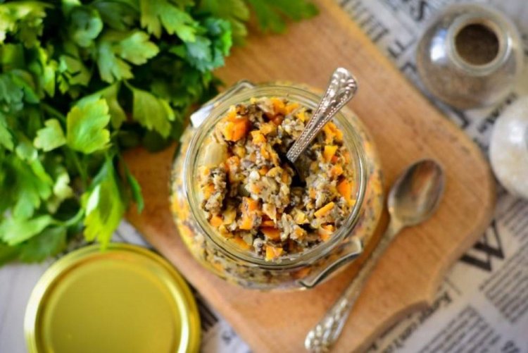 Mushroom Caviar in a Multicooker