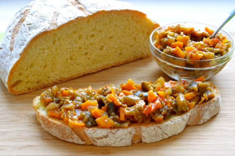 Mushroom Caviar with Vegetables