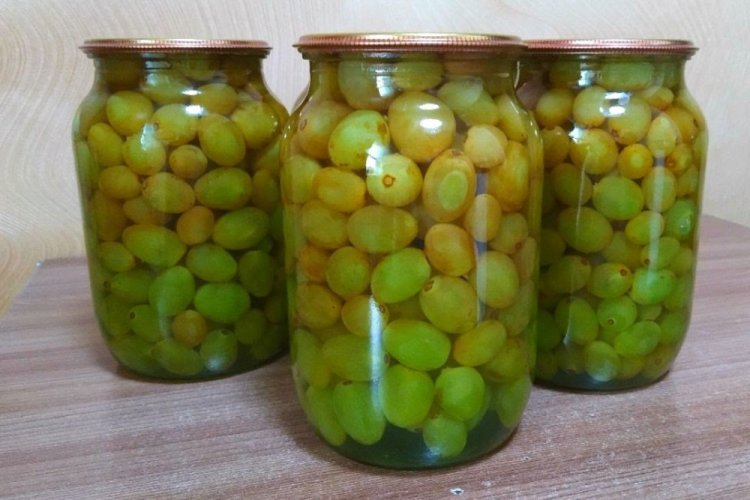 Traubenkompott ohne Zucker