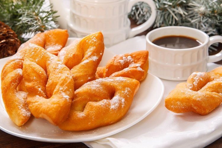 Hvorost con kéfir y levadura