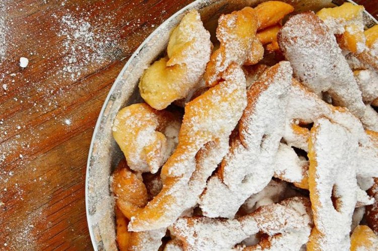Hvorost con kéfir al horno