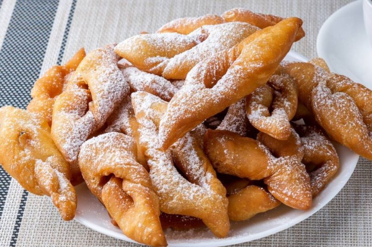 Hvorost con kéfir y aceite vegetal