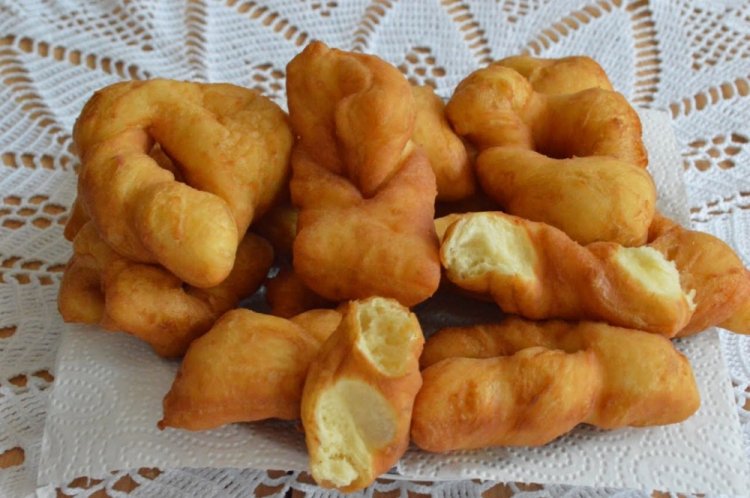 Hvorost de requesón con kéfir