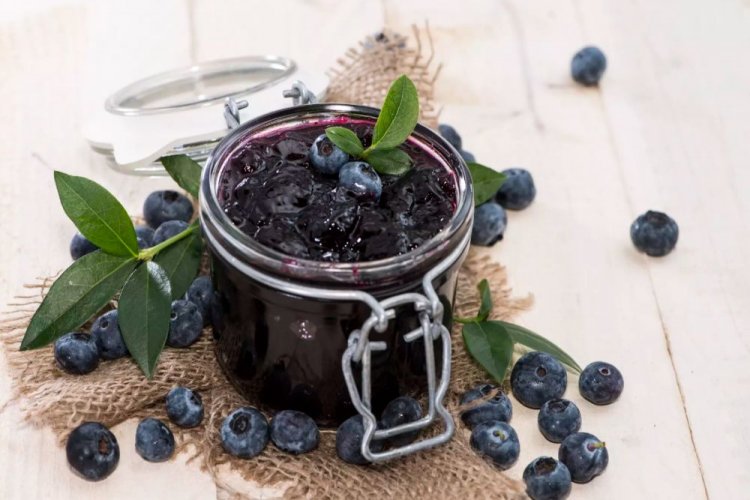Spiced Blueberry Jam with Cardamom and Cinnamon