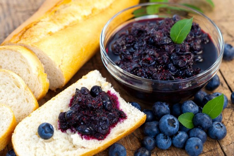 Sugar-Free Blueberry Jam